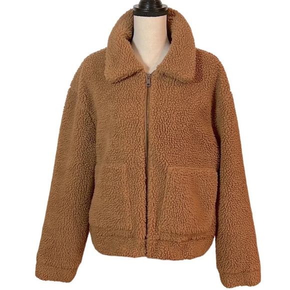 Bagatelle NYC Teddy Jacket Sz-L - Picture 1 of 10